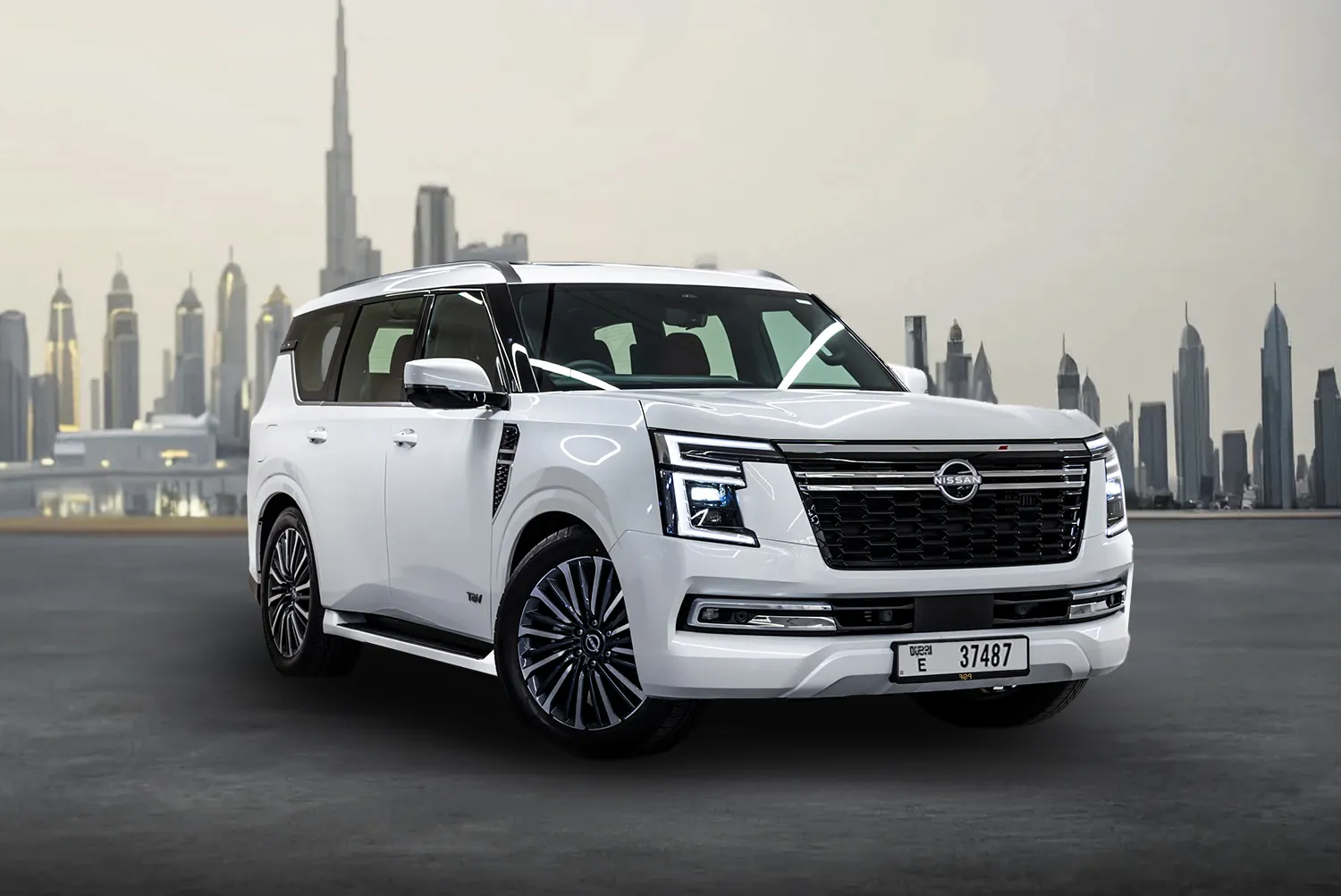 nissan patrol platinum rental in dubai