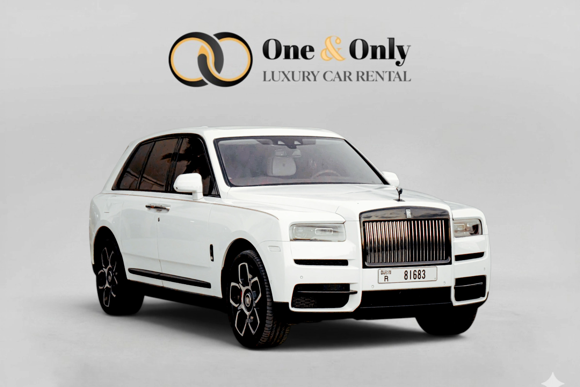 Rent Rolls Royce Cullinan Dubai - White