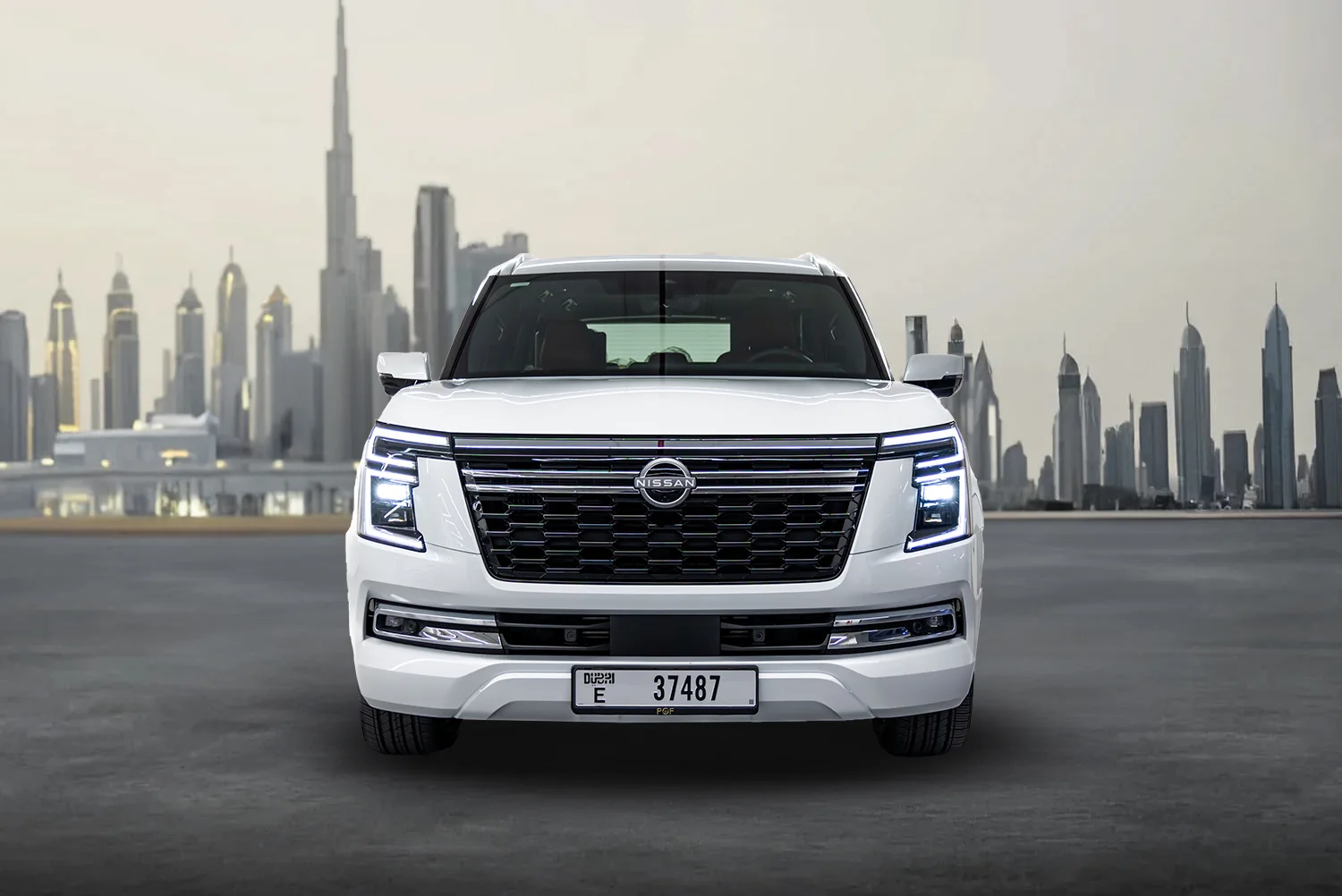 nissan patrol platinum rental in dubai
