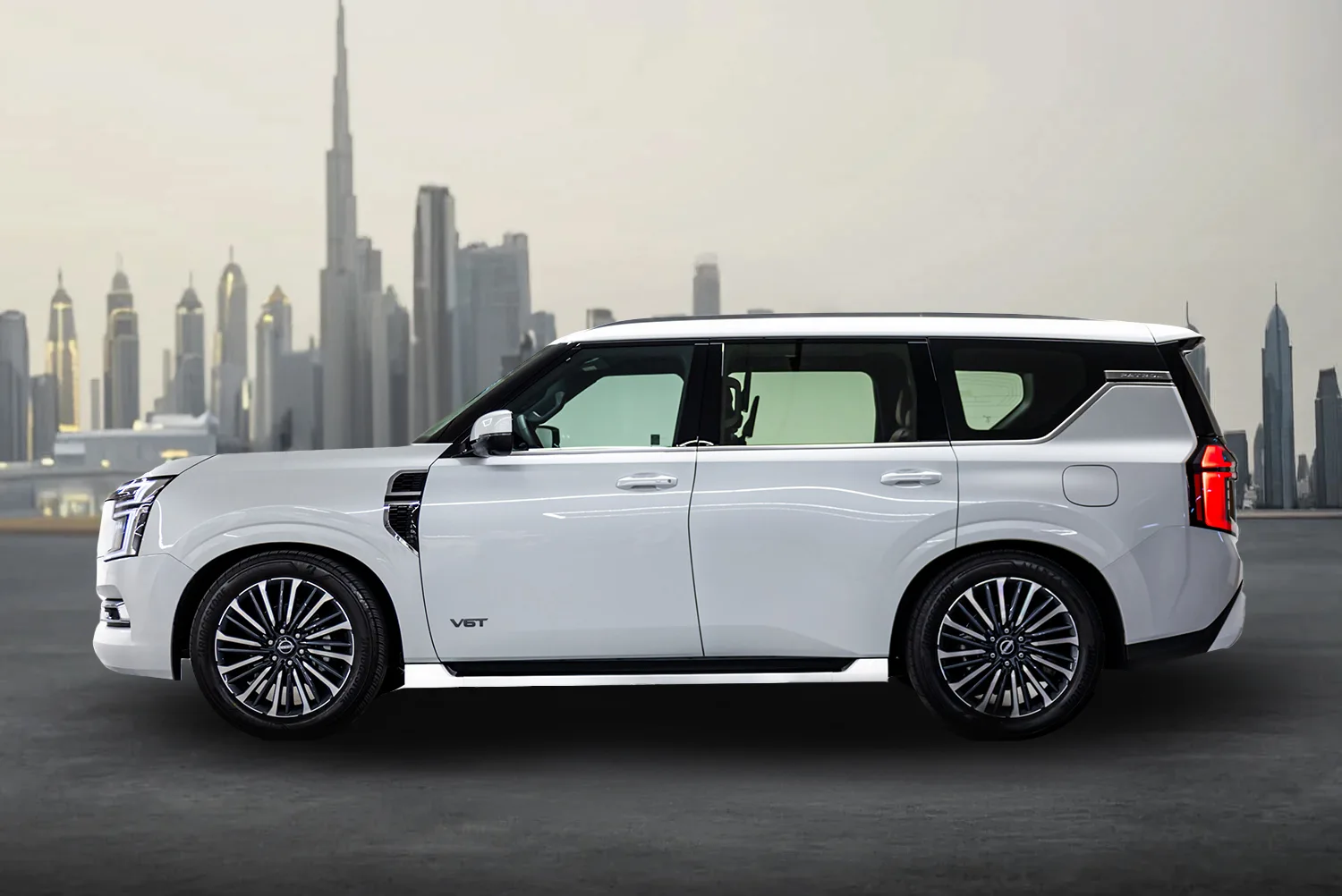 nissan patrol platinum rental in dubai