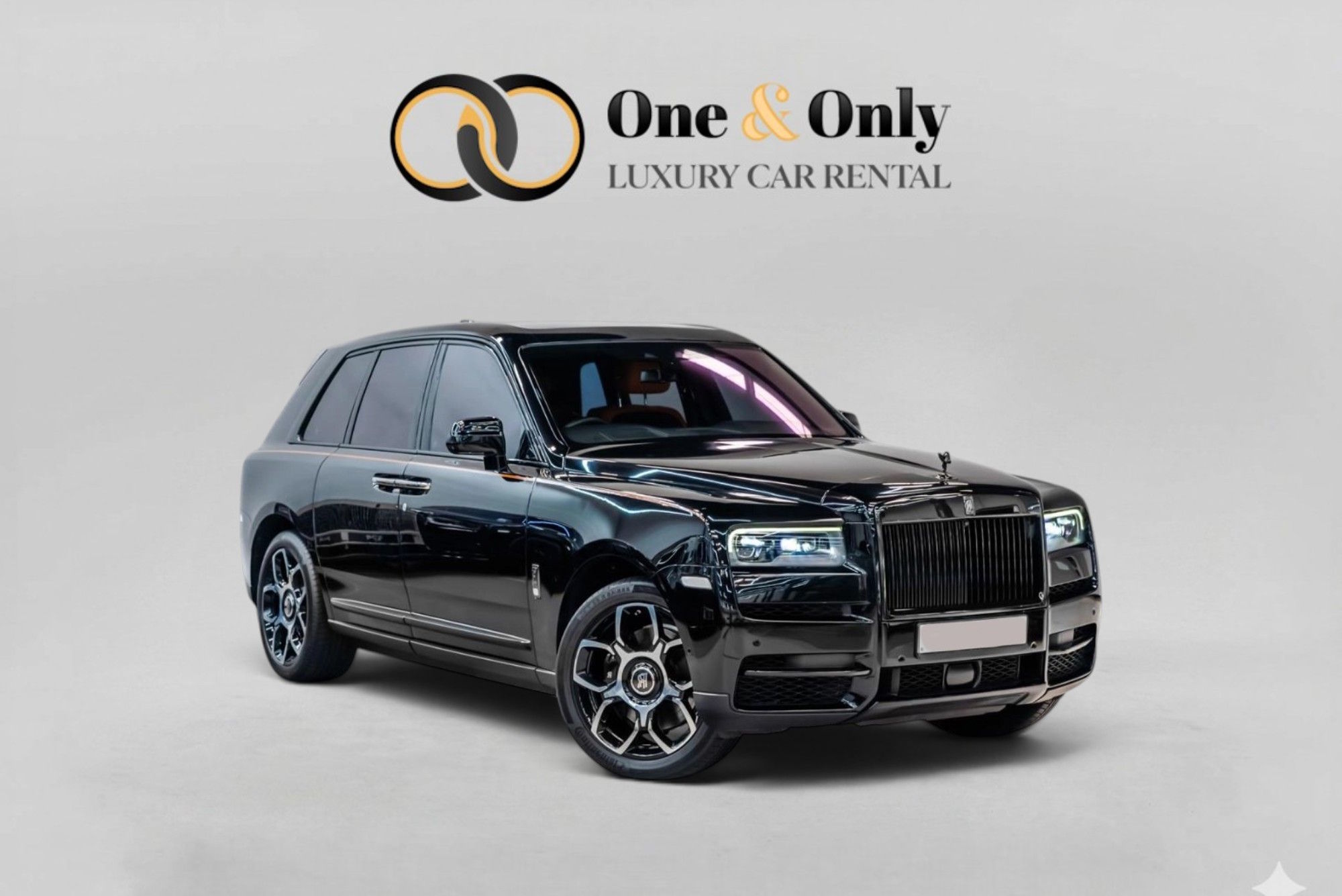 Rolls Royce Cullinan Rent Dubai - Black